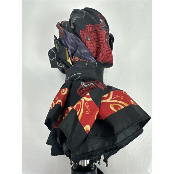 Brighton Black & Red Accessory Pattern Umbrella - Picture 11 of 11